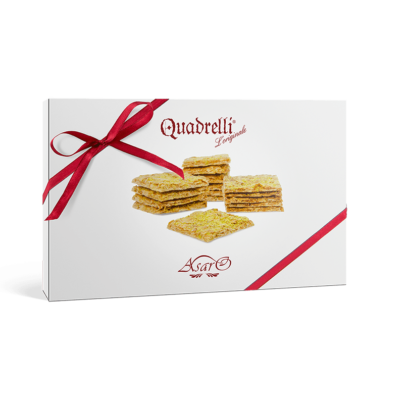 Quadrelli alle mandorle Scatola da 300Gr(18pz)